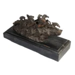 Horses on Carved Rock - Image 2