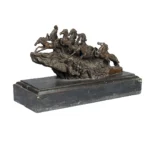 Horses on Carved Rock - Image 3