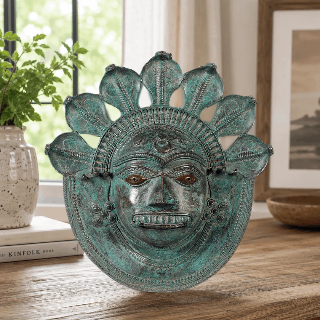DJ010 Ornate Ceremonial Mask - Image 1