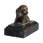 Seated Dog on Pedestal - Image 3