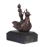 Bird with Rider on pedestal - Image 4