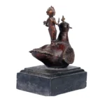 Bird with Rider on pedestal - Image 5