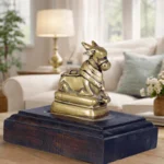 Nandi Bull on pedestal