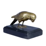 Perched Parrot on Pedestal - Image 2