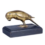 Perched Parrot on Pedestal - Image 3