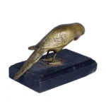 Perched Parrot on Pedestal - Image 5