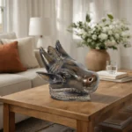Sculpted Nandi Head