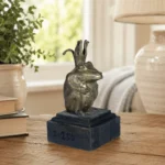 Crowned Frog Figure