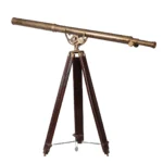 Vintage Telescope on Tripod - Image 5