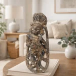 Carved Lady Statue