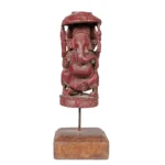 Carved Ganesha on Stand - Image 2