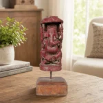 Carved Ganesha on Stand