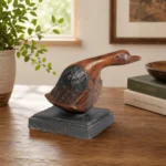 Carved Duck Figurine