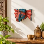 Painted Elephant Head