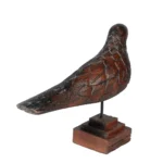 Carved Bird on Stand - Image 5