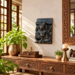 Carved Ganesha Bracket