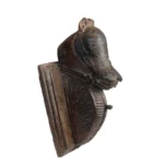 Carved Horse Head Wall Bracket - Image 5