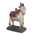 Painted Nandi Statue - Image 2