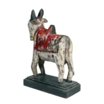 Painted Nandi Statue - Image 4