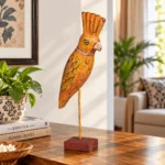 Painted Parrot on stand