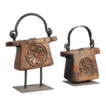 Carved Boxes Pair - Image 3
