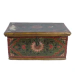 Floral Painted Chest - Image 2