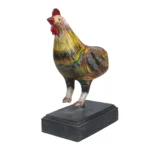 Colorful Painted Rooster - Image 2