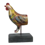 Colorful Painted Rooster - Image 3