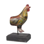 Colorful Painted Rooster - Image 4
