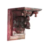 Carved Elephant Wall Bracket - Image 4
