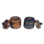 Hand-Painted Canisters (Set of 2) - Image 3
