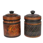 Hand-Painted Canisters (Set of 2) - Image 4