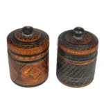 Hand-Painted Canisters (Set of 2) - Image 5