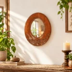 Double Ring Mirror Frame