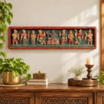 Carved Figures Frieze