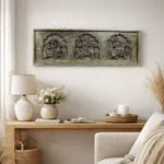 Carved Figural Wall Panel