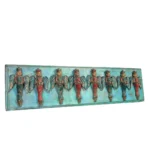Painted Figural Panel - Image 3