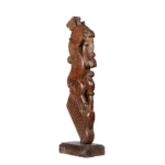 Textured Wood Sculpture - Image 3