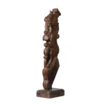 Textured Wood Sculpture - Image 4