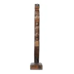 Textured Wood Sculpture - Image 5