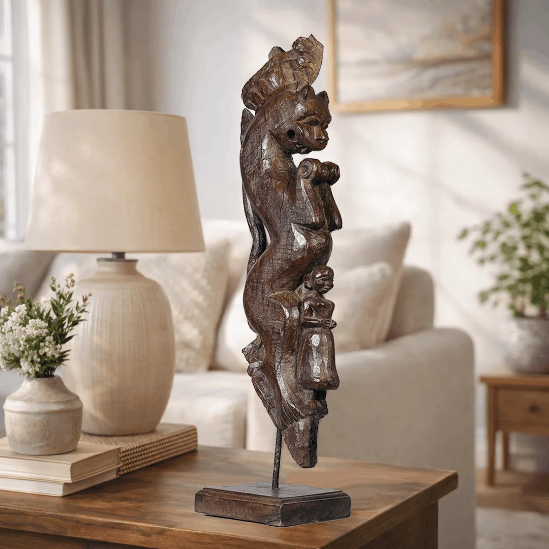 DJ140 Sculptural Wood Carving - Image 1