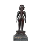 Carved Woman Statue - Image 5