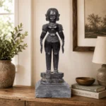 Carved Woman Statue