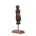 Carved Woman Statue - Image 3
