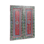 Painted Floral Shutter Panel - Image 3